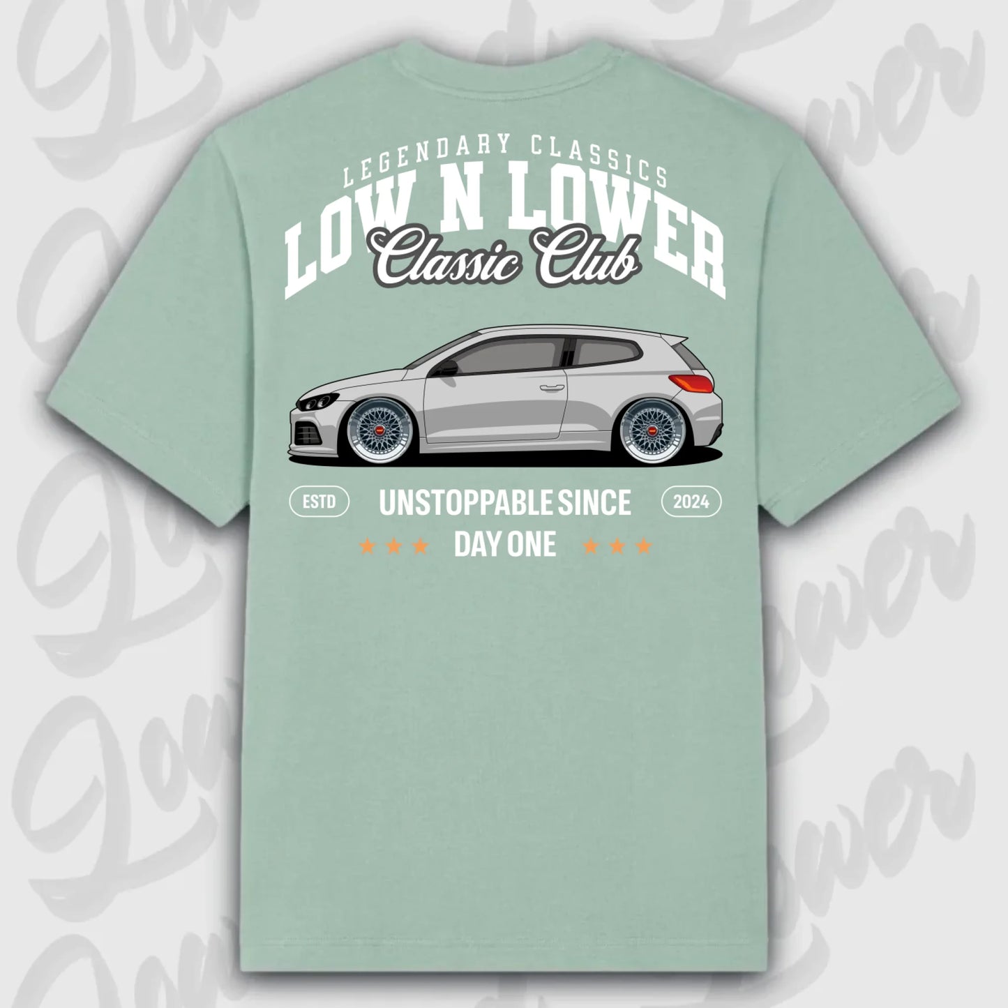 Mockup Oversize shirt teeinblue - Stand hoodie 3