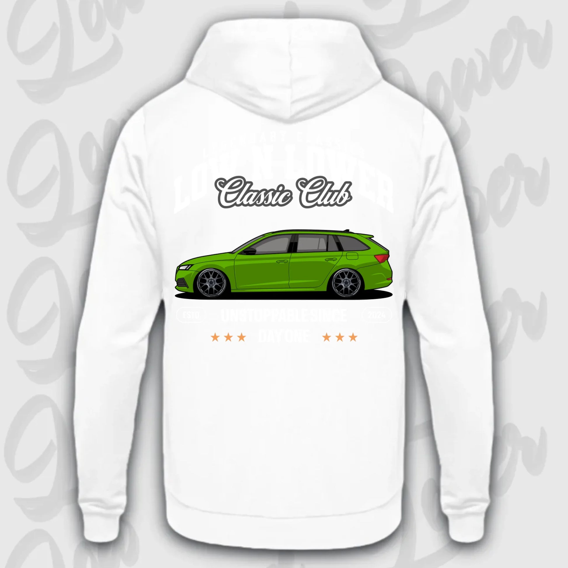 Mockup Stand hoodie teeinblue - Shirt stand 2