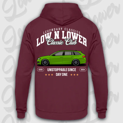 Mockup Stand hoodie teeinblue - Shirt 4