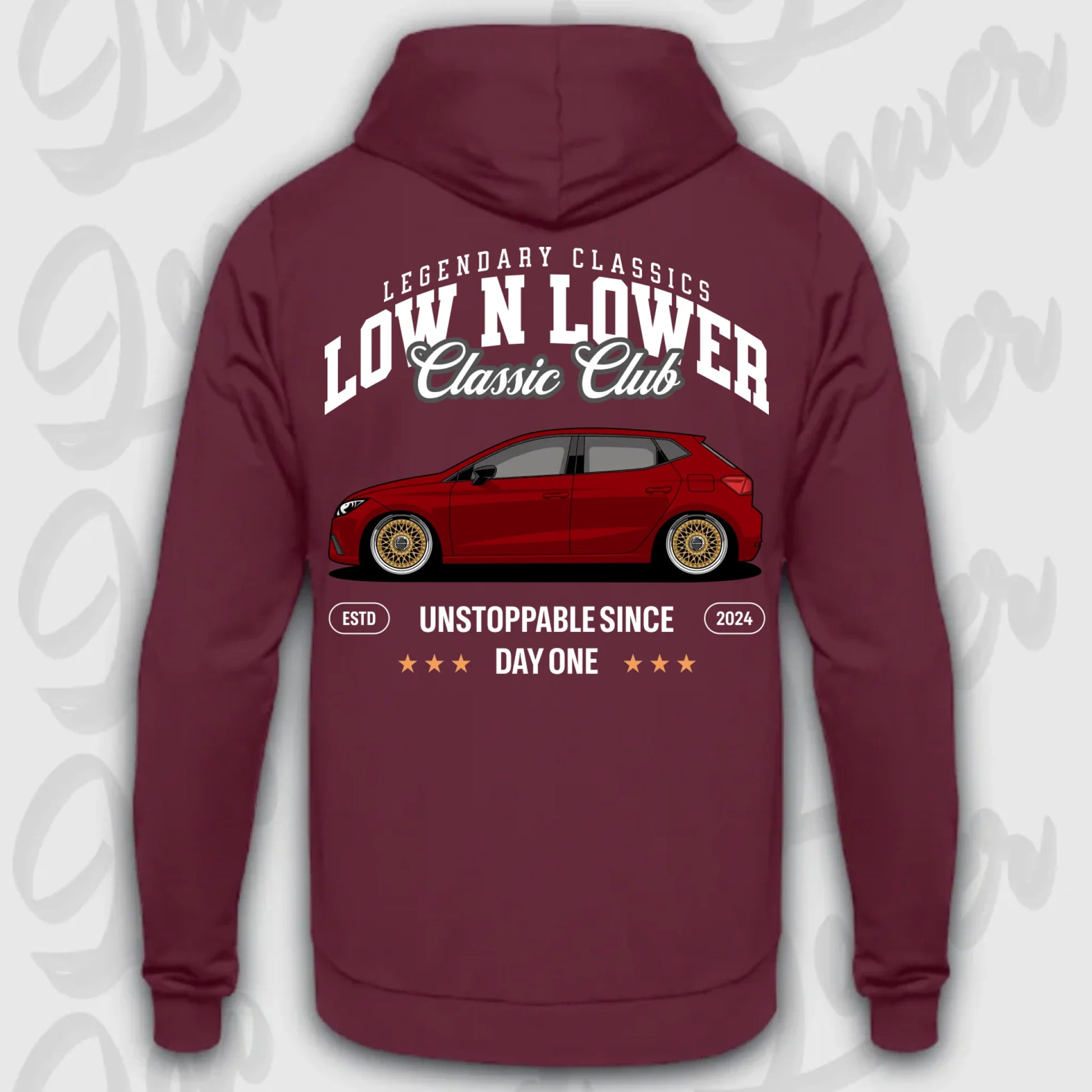 Mockup Stand hoodie teeinblue - Shirt 4