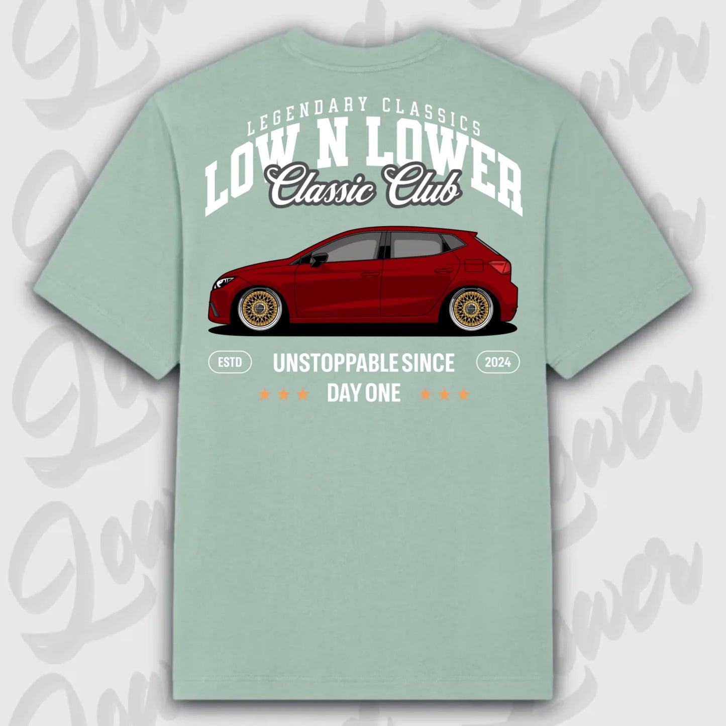 Mockup Oversize shirt teeinblue - Stand hoodie 3