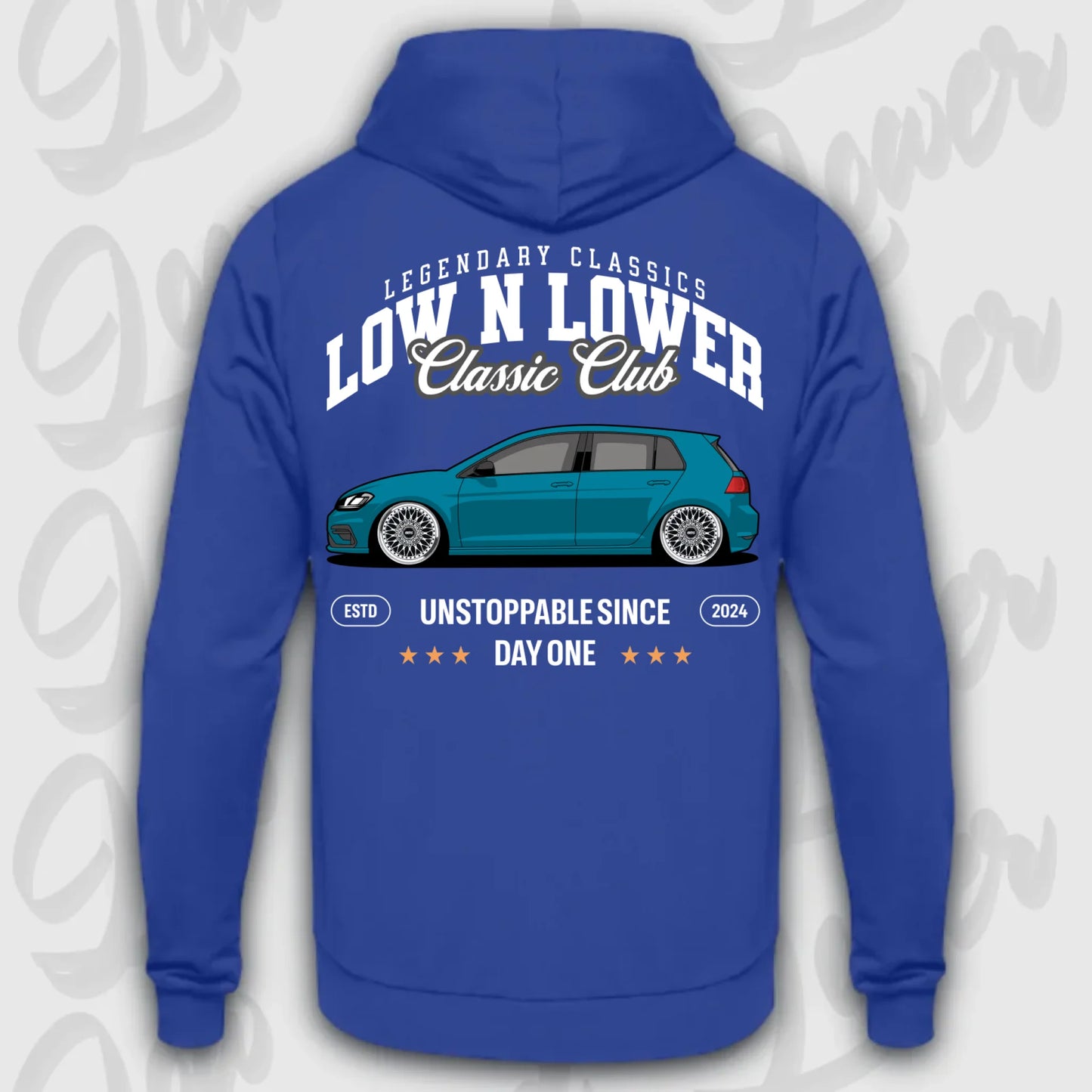 Mockup Stand hoodie teeinblue - shirt 5