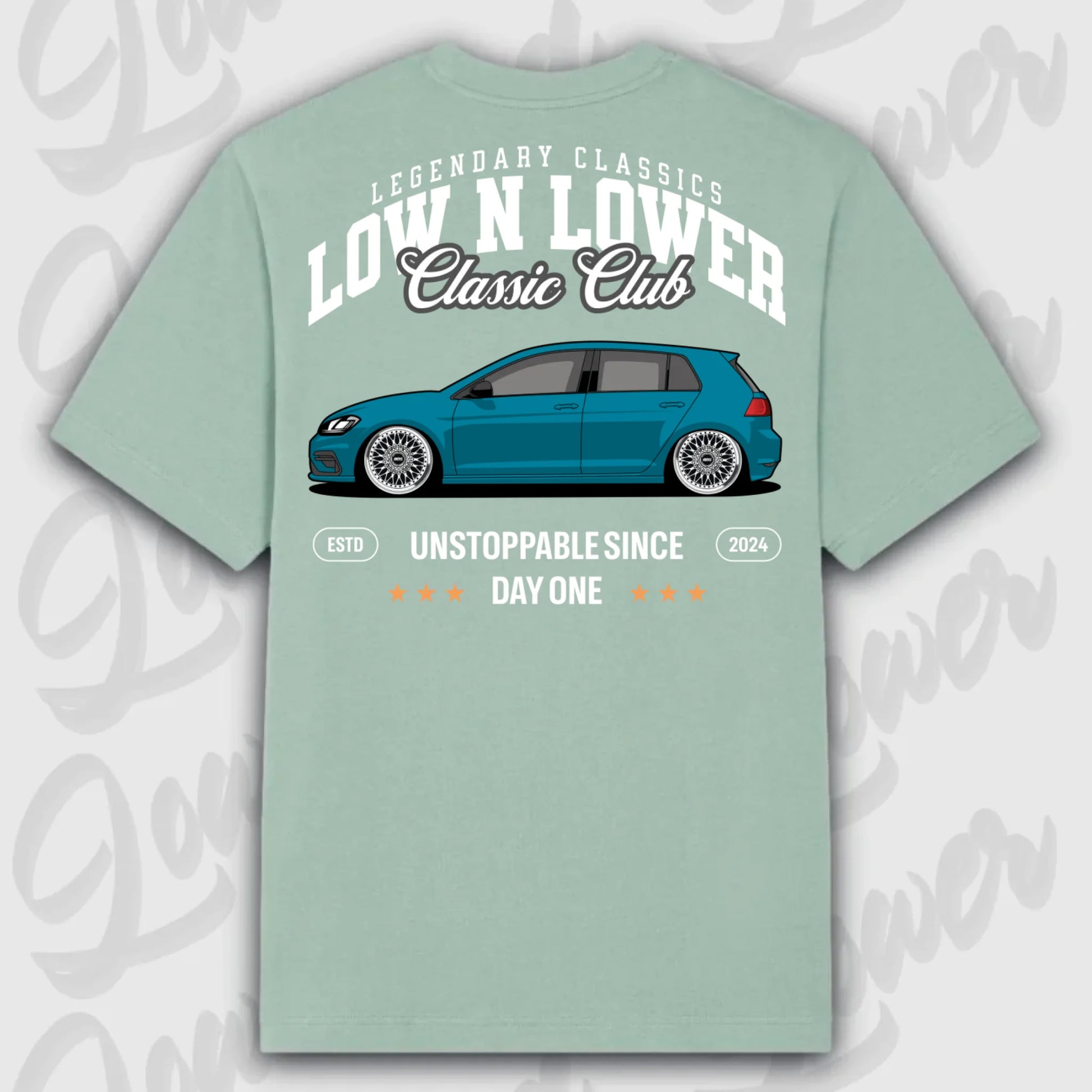 Mockup Oversize shirt teeinblue - Stand hoodie 3