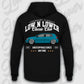 Mockup Stand hoodie teeinblue -      