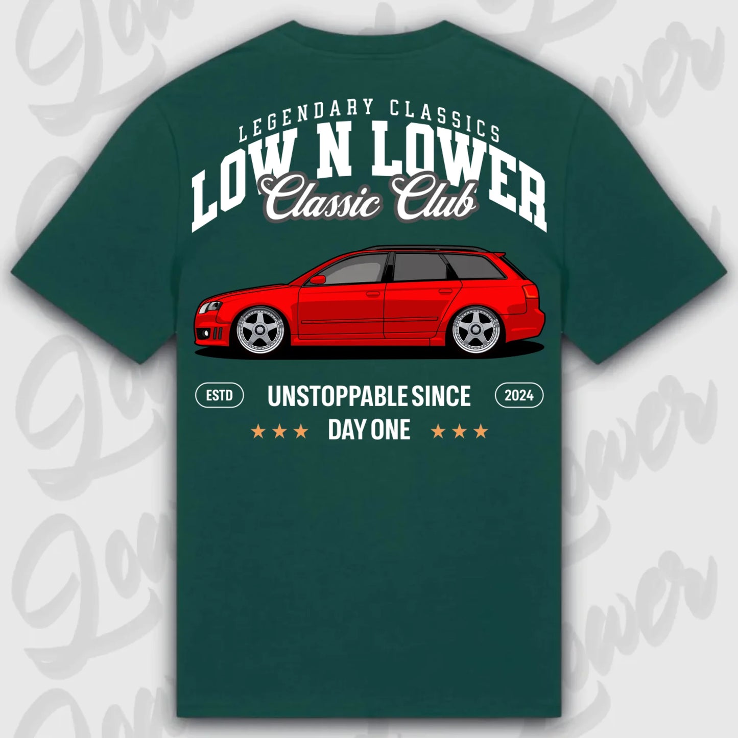 Mockup Stand shirt teeinblue -      