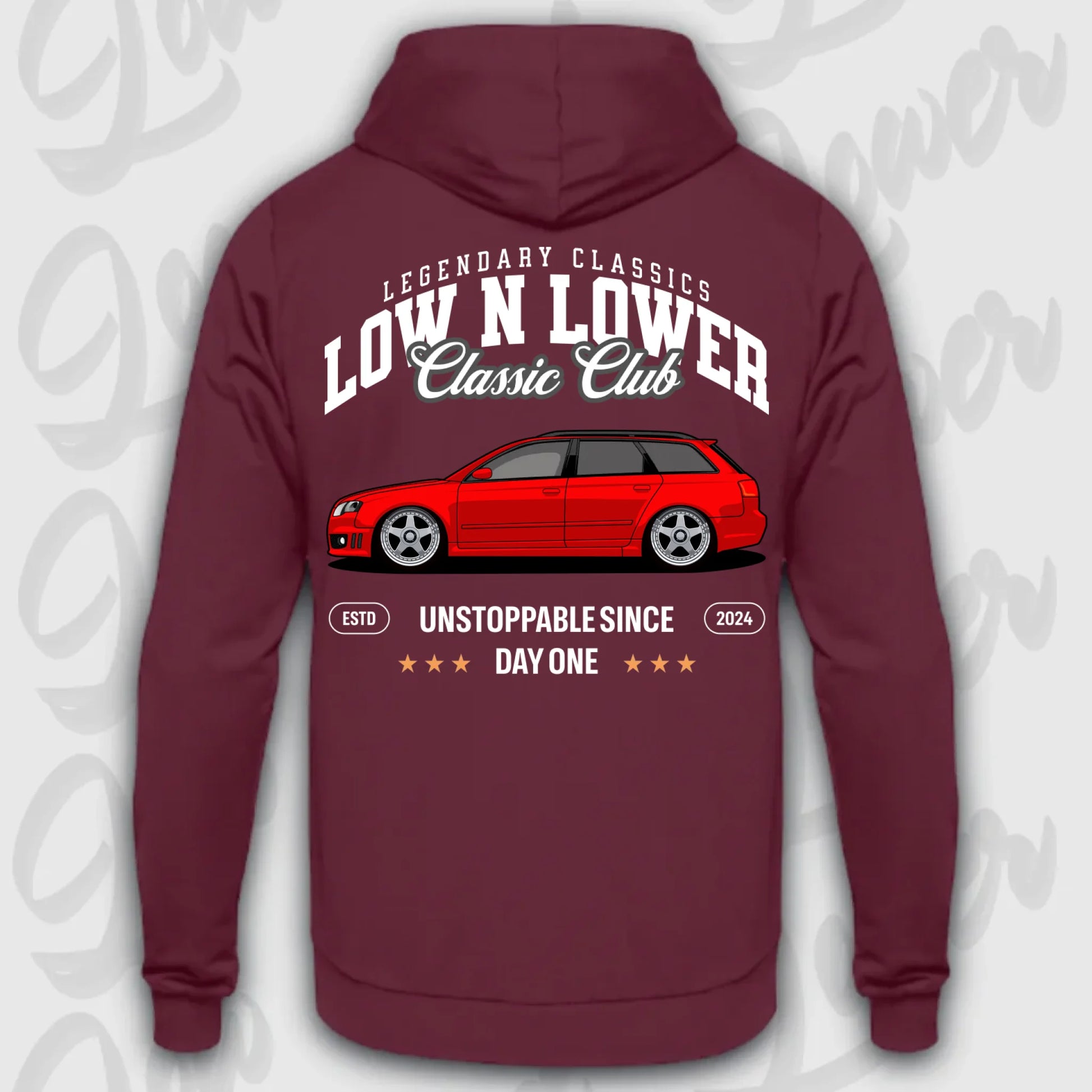 Mockup Stand hoodie teeinblue - Shirt 4