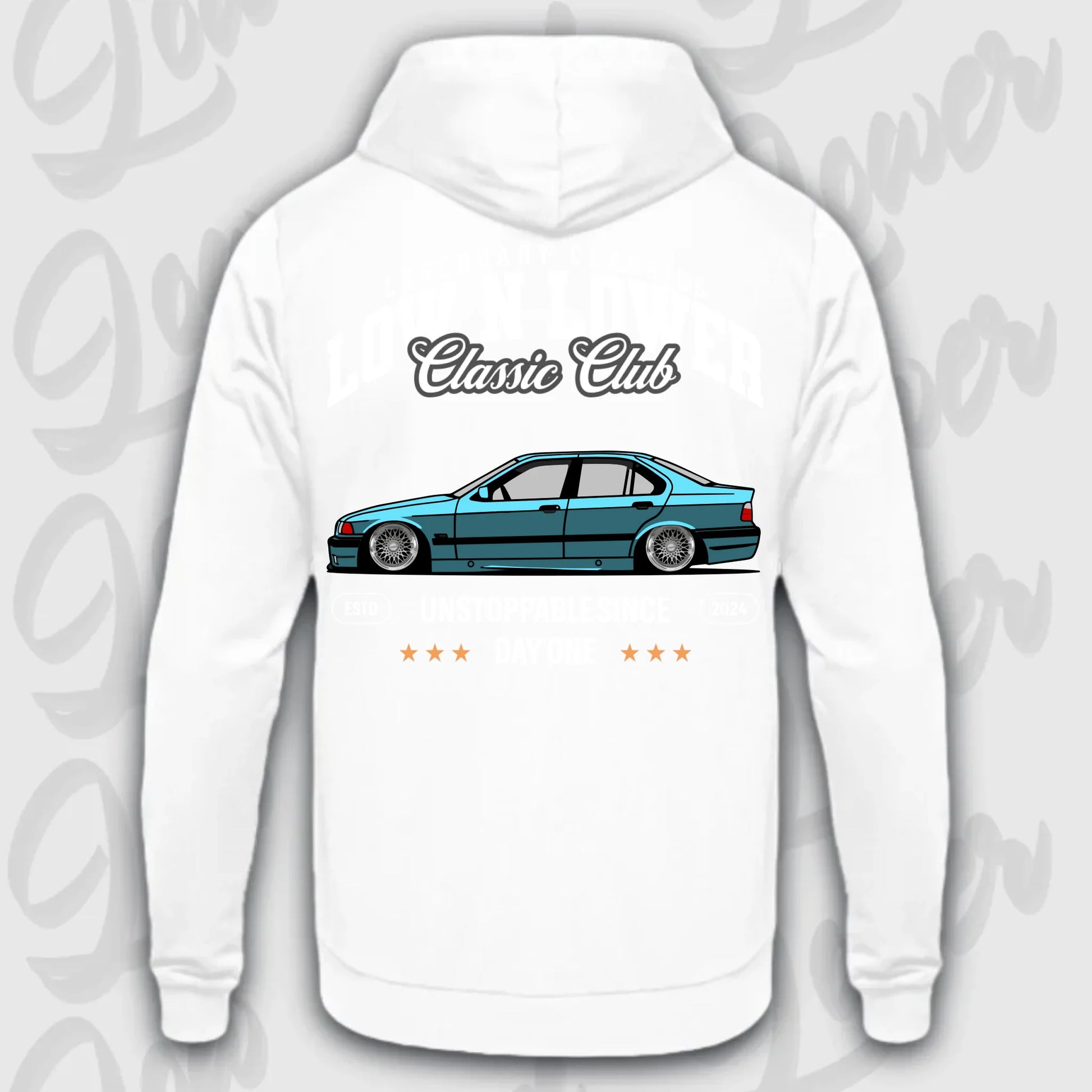 Mockup Stand hoodie teeinblue - Shirt stand 2