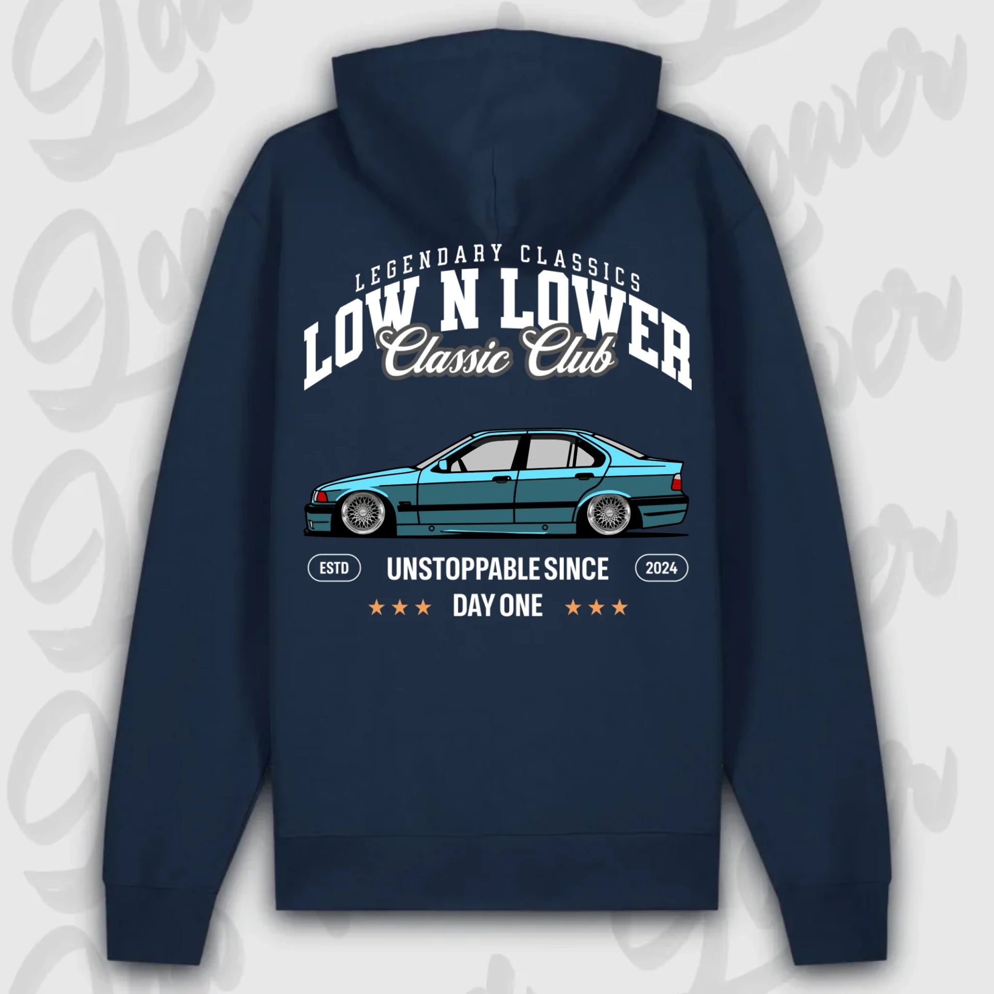 Mockup Premium Hoodie teeinblue - Shirt stand 2