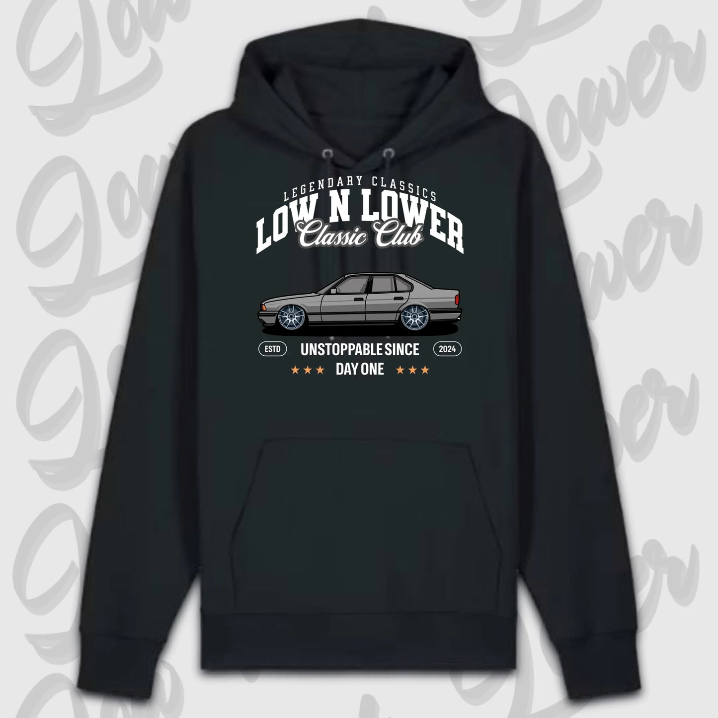 Premium hoodie schwarz