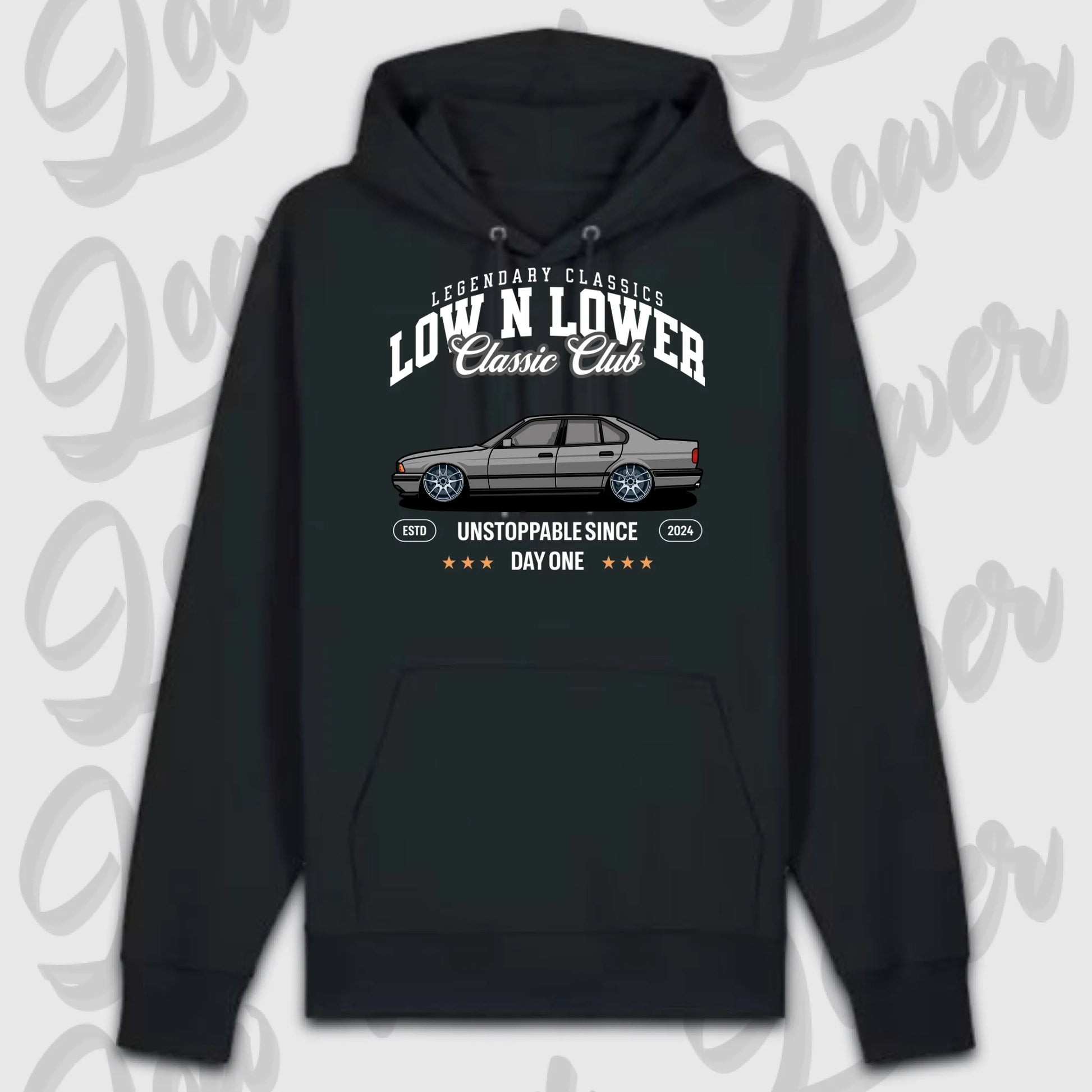 Premium hoodie schwarz