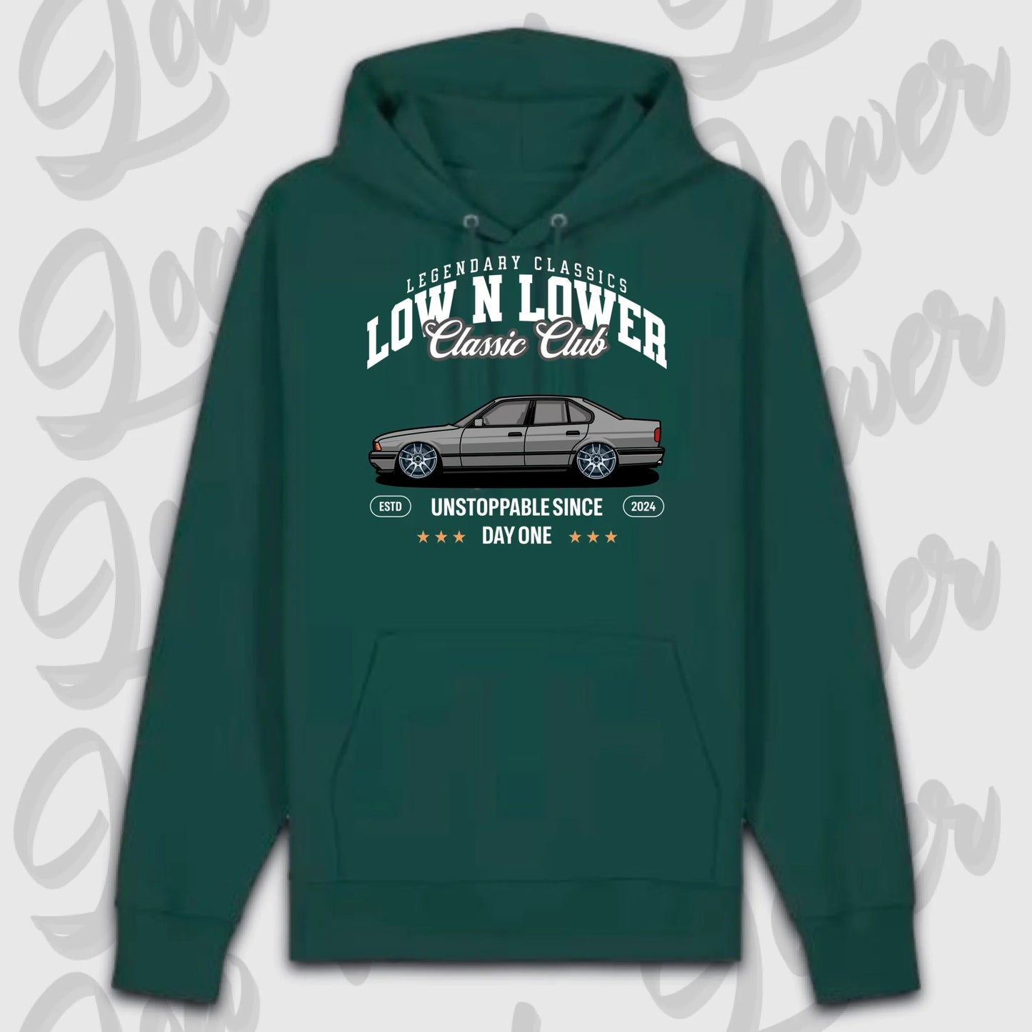 Premium hoodie grün