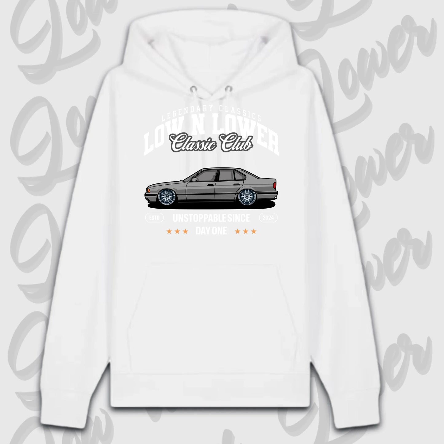 Premium hoodie weiß