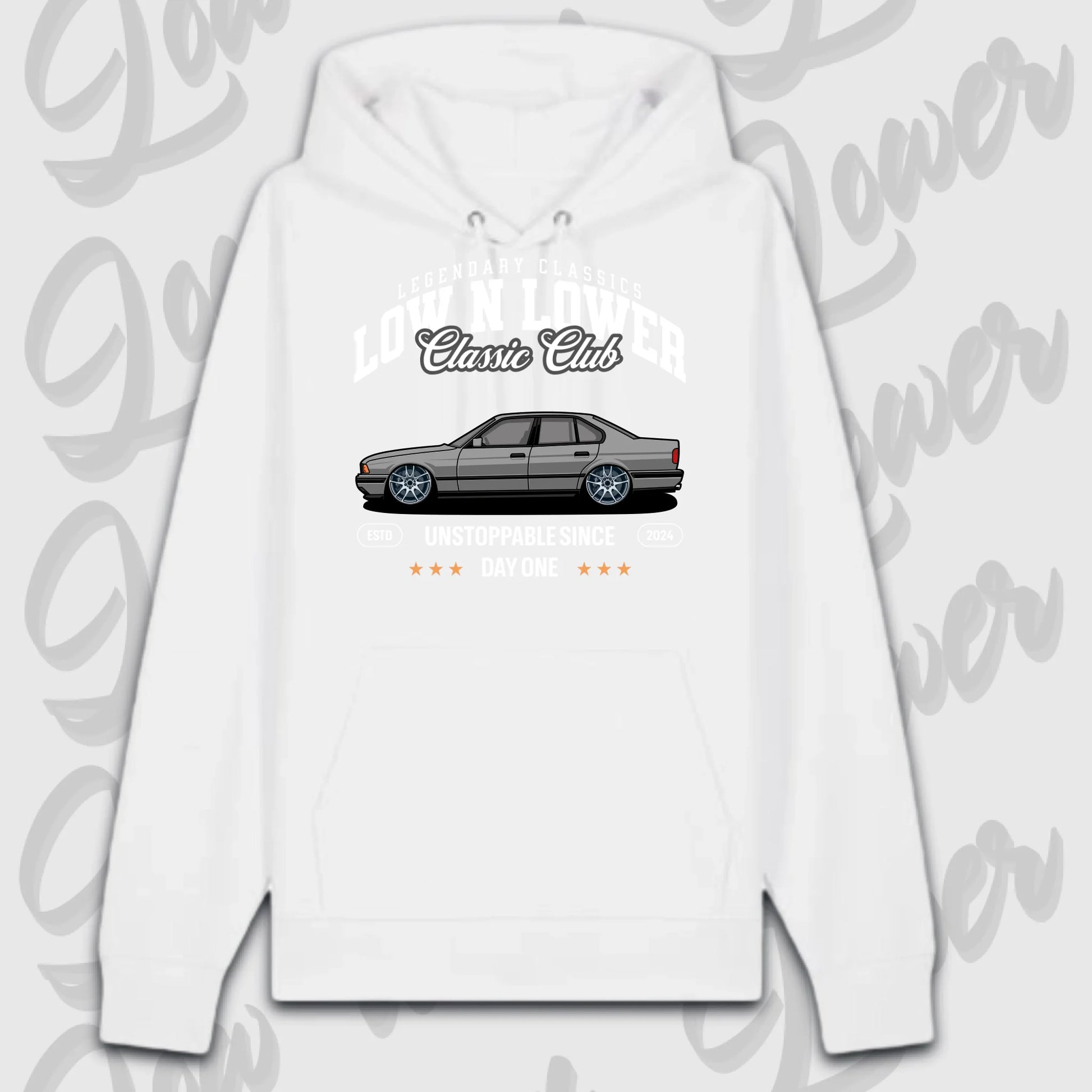 Premium hoodie weiß