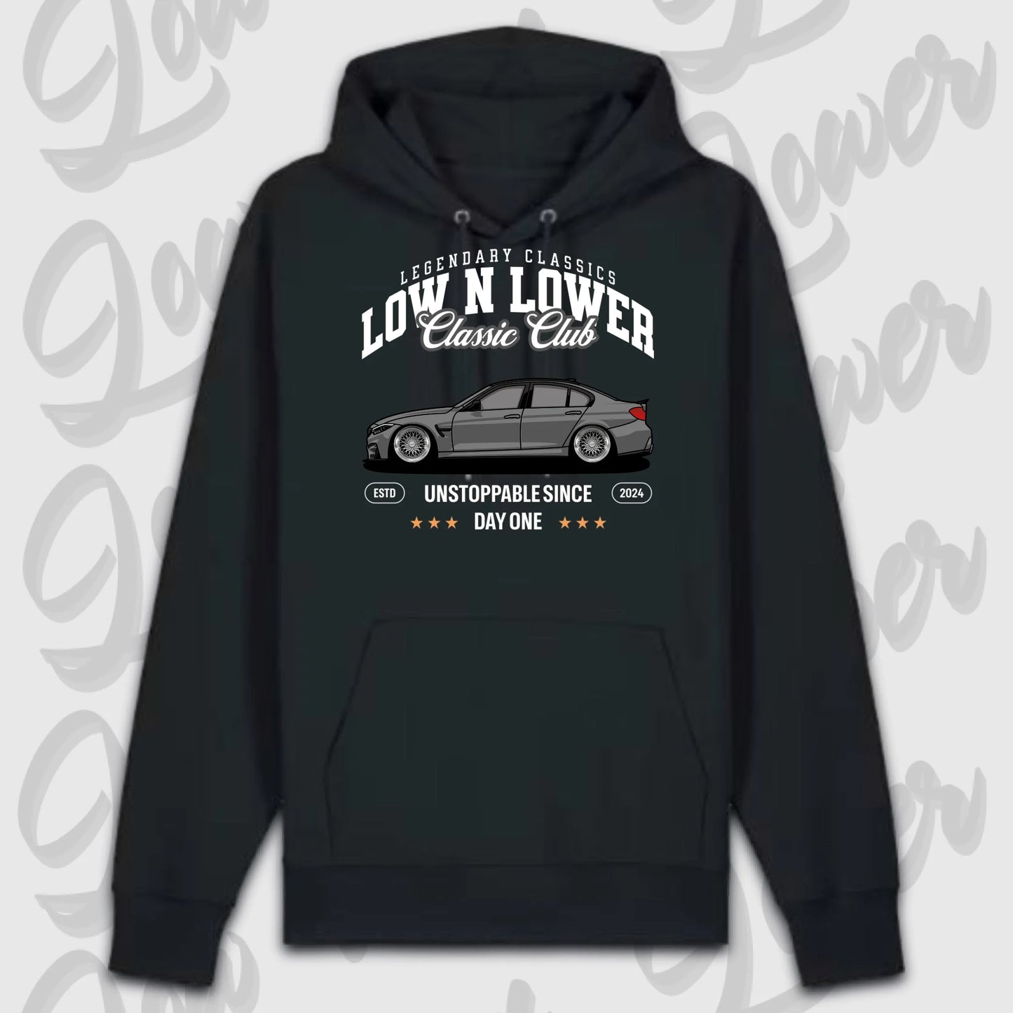 Premium hoodie schwarz