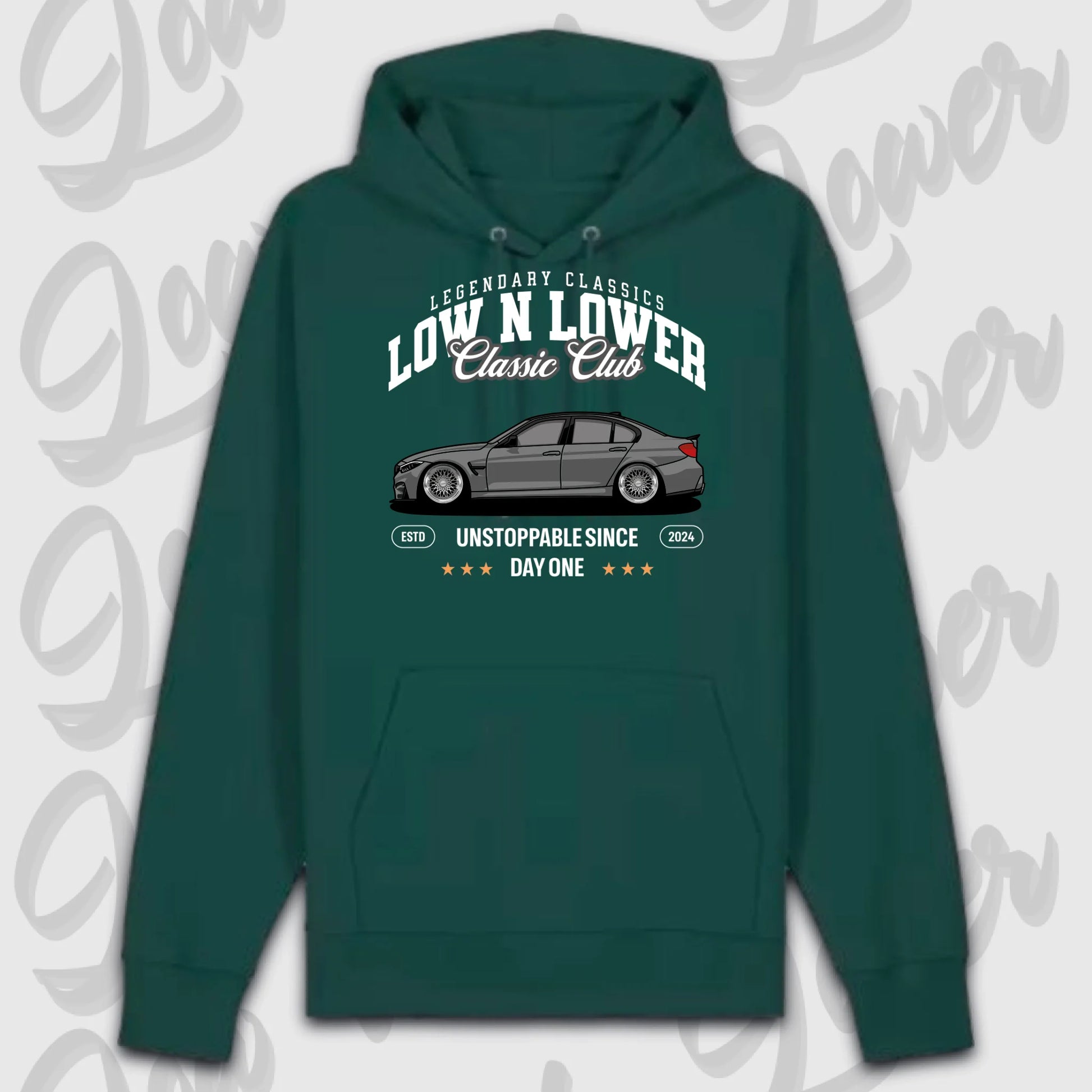 Premium hoodie grün