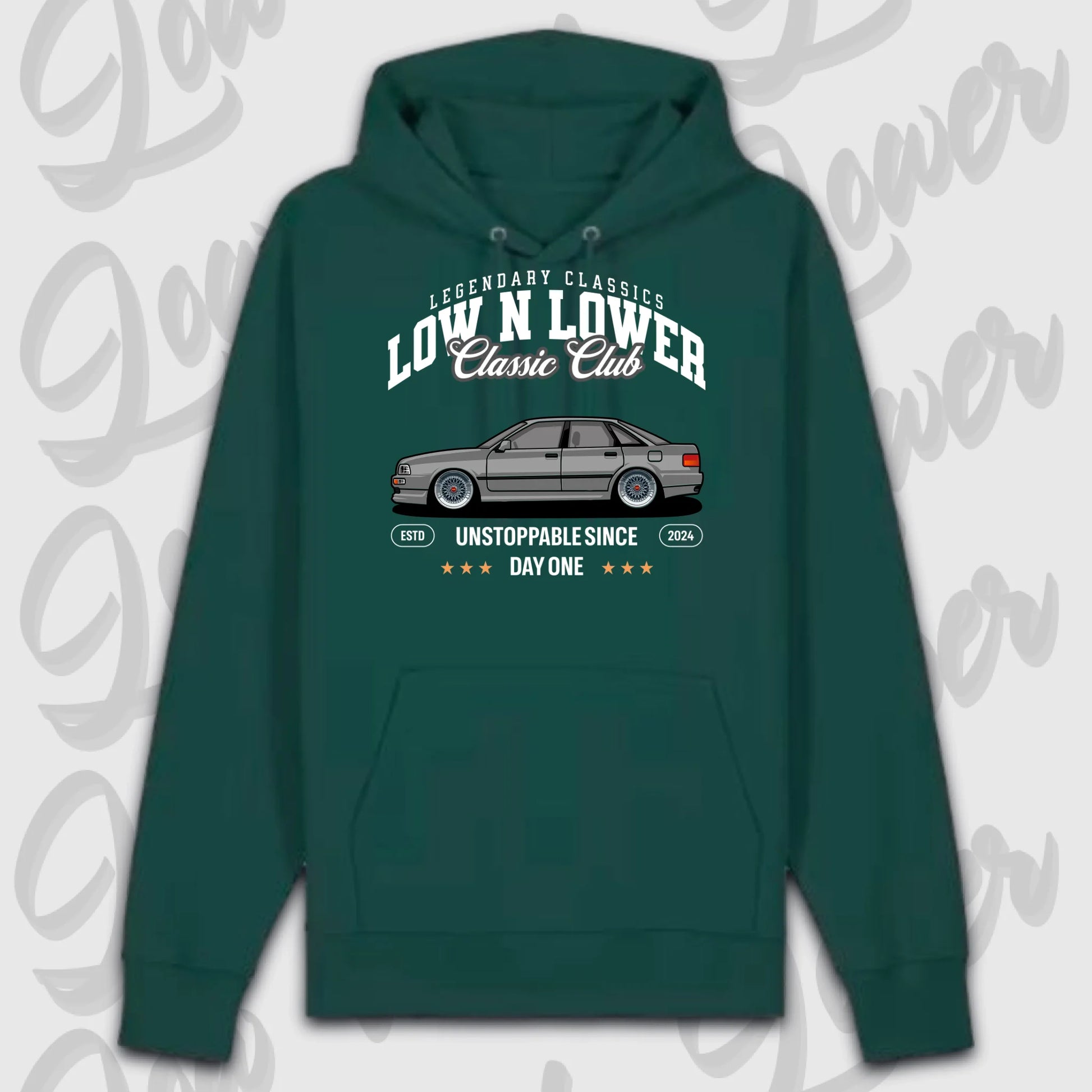 Premium hoodie grün