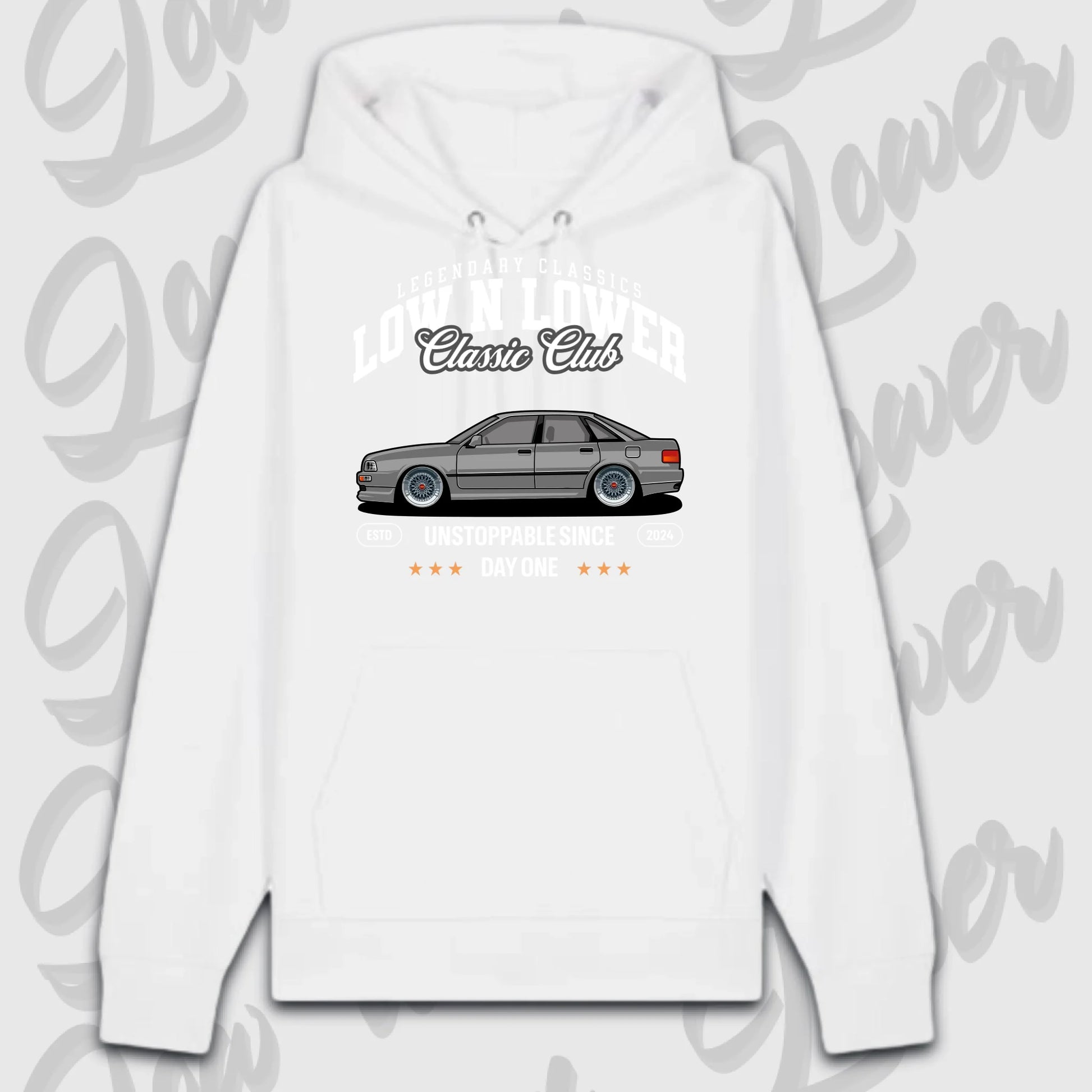 Premium hoodie weiß