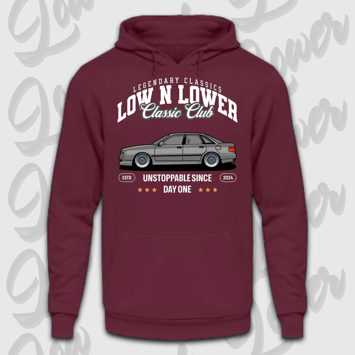 Standard hoodie Burgunds