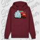 Premium hoodie Burgunds