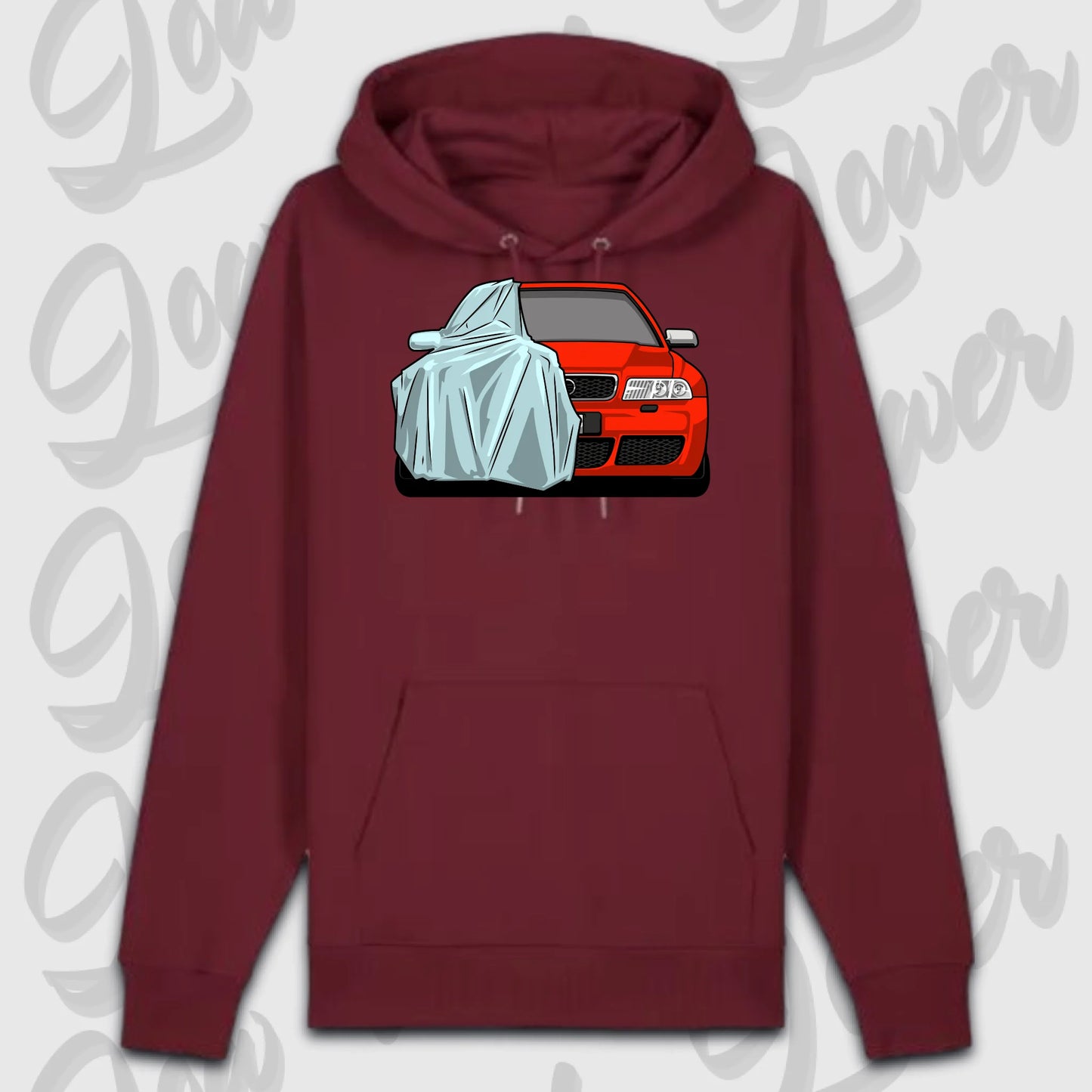 Premium hoodie Burgunds
