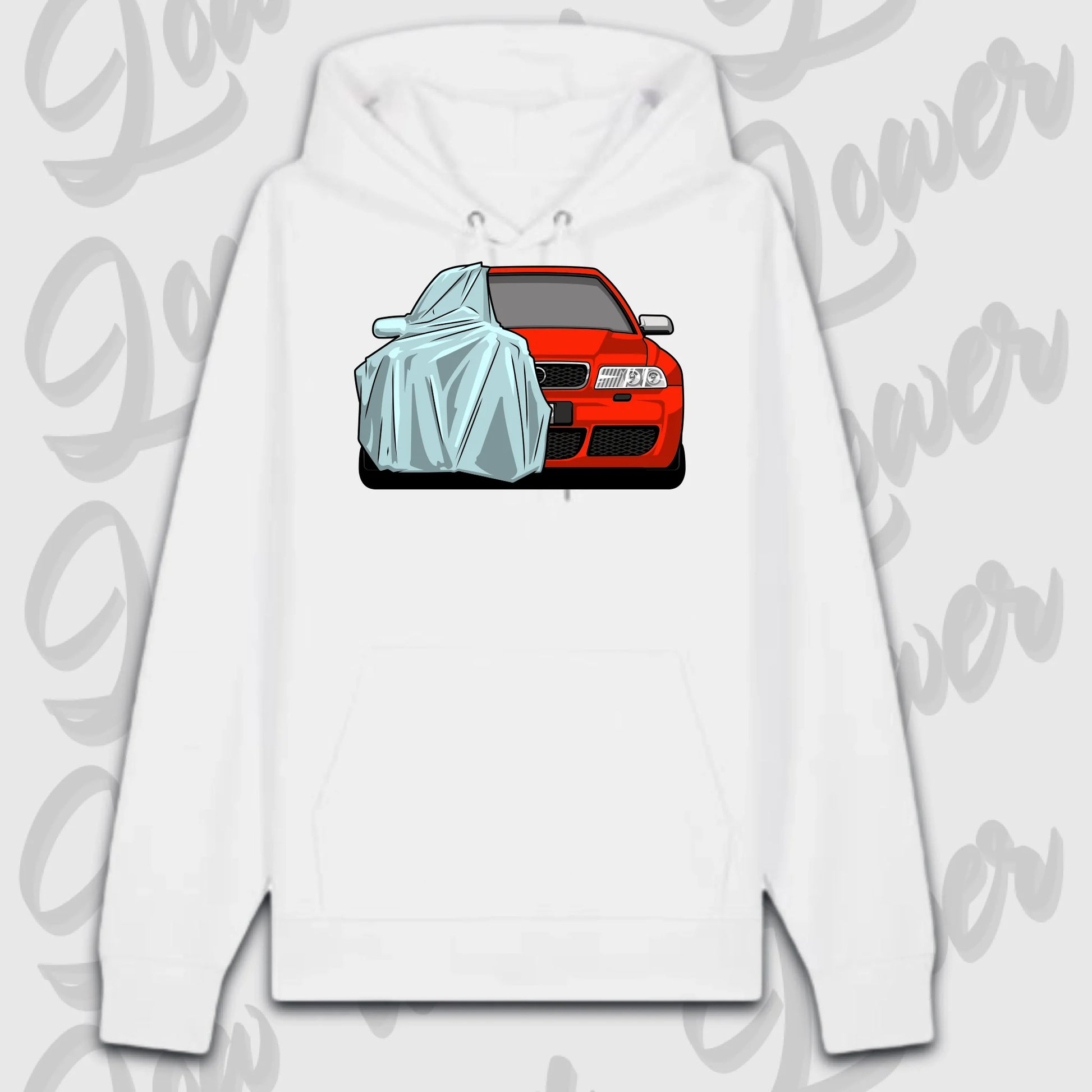 Premium hoodie weiß