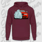 Standard hoodie Burgunds