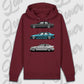 Premium hoodie Burgunds