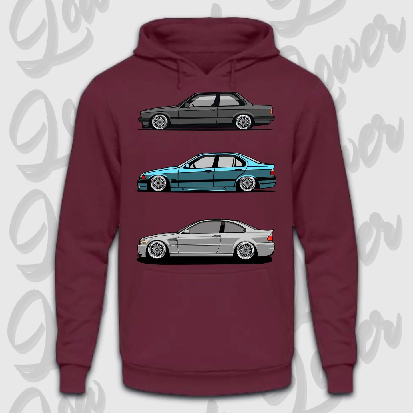 Standard hoodie Burgunds