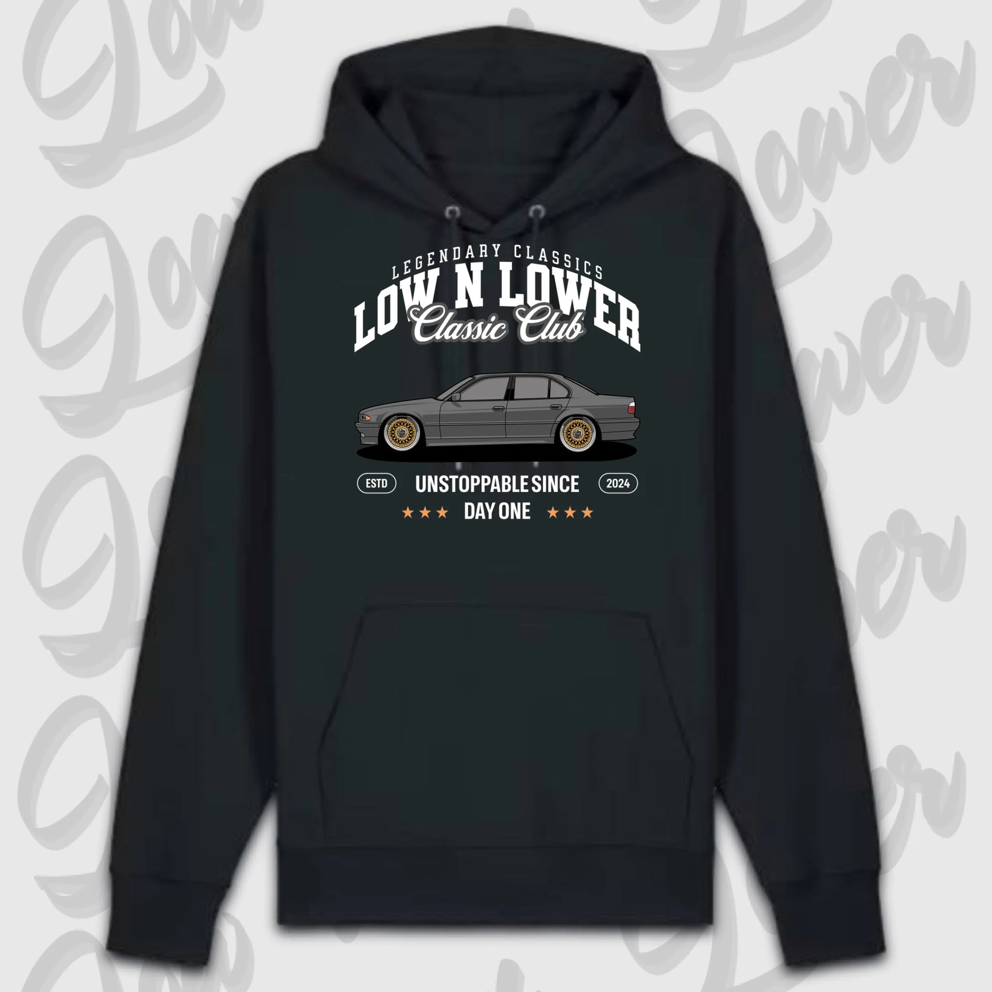 Premium hoodie schwarz