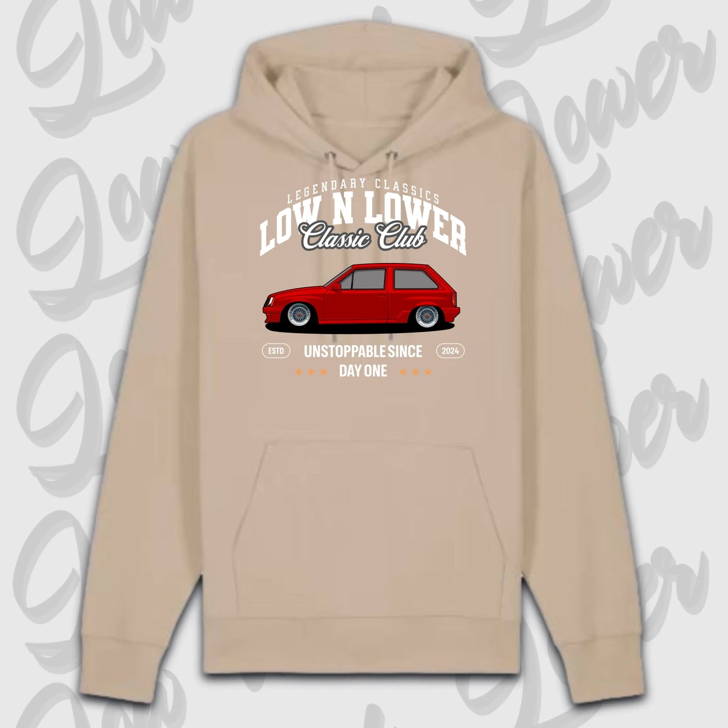 Premium hoodie desert