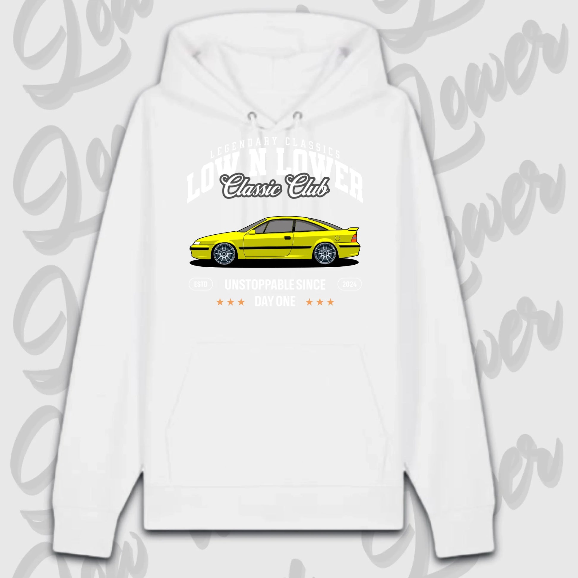 Premium hoodie weiß