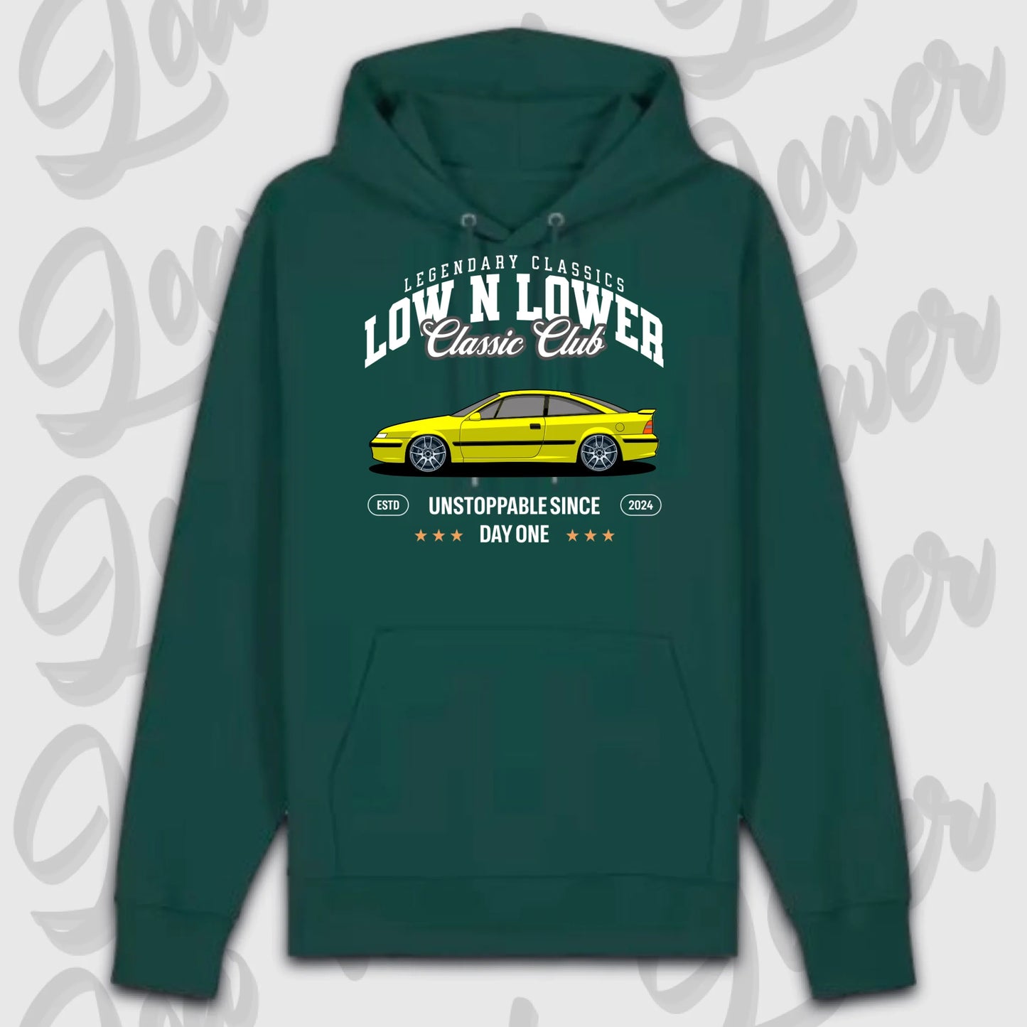 Premium hoodie grün