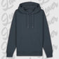 Premium hoodie grau