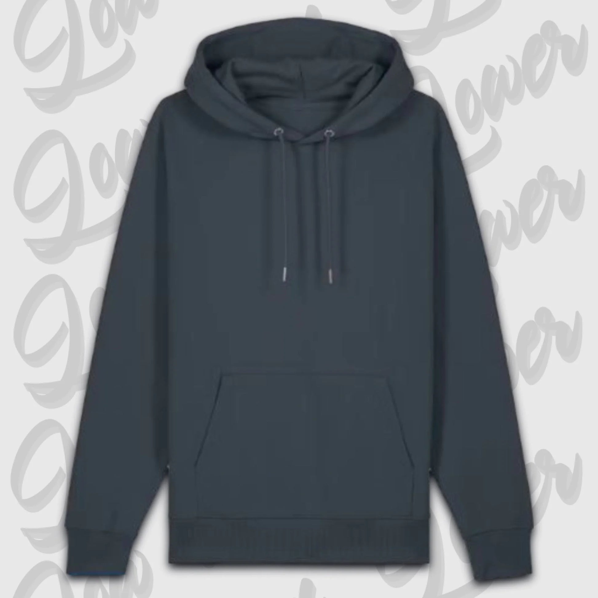 Premium hoodie grau