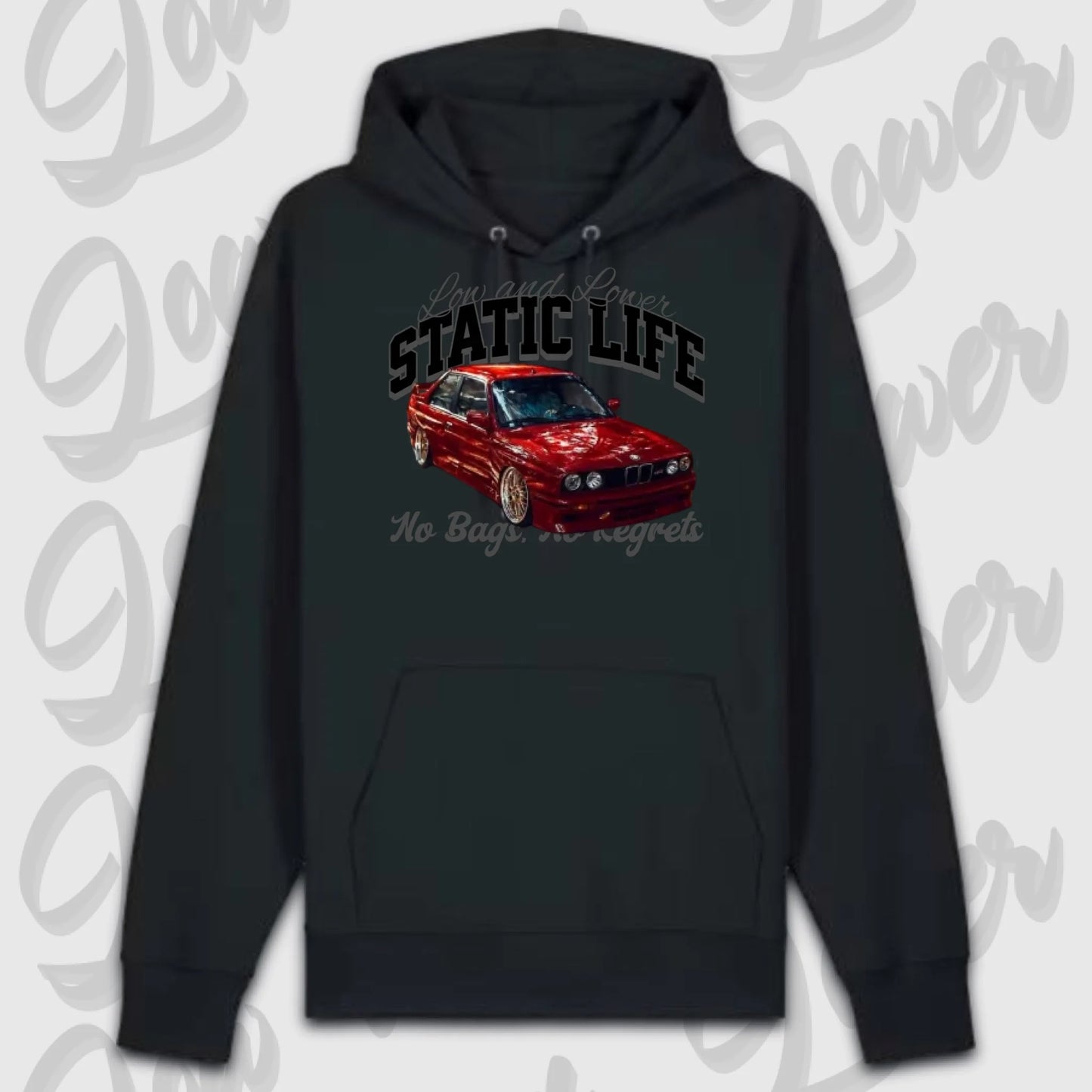 Premium hoodie schwarz