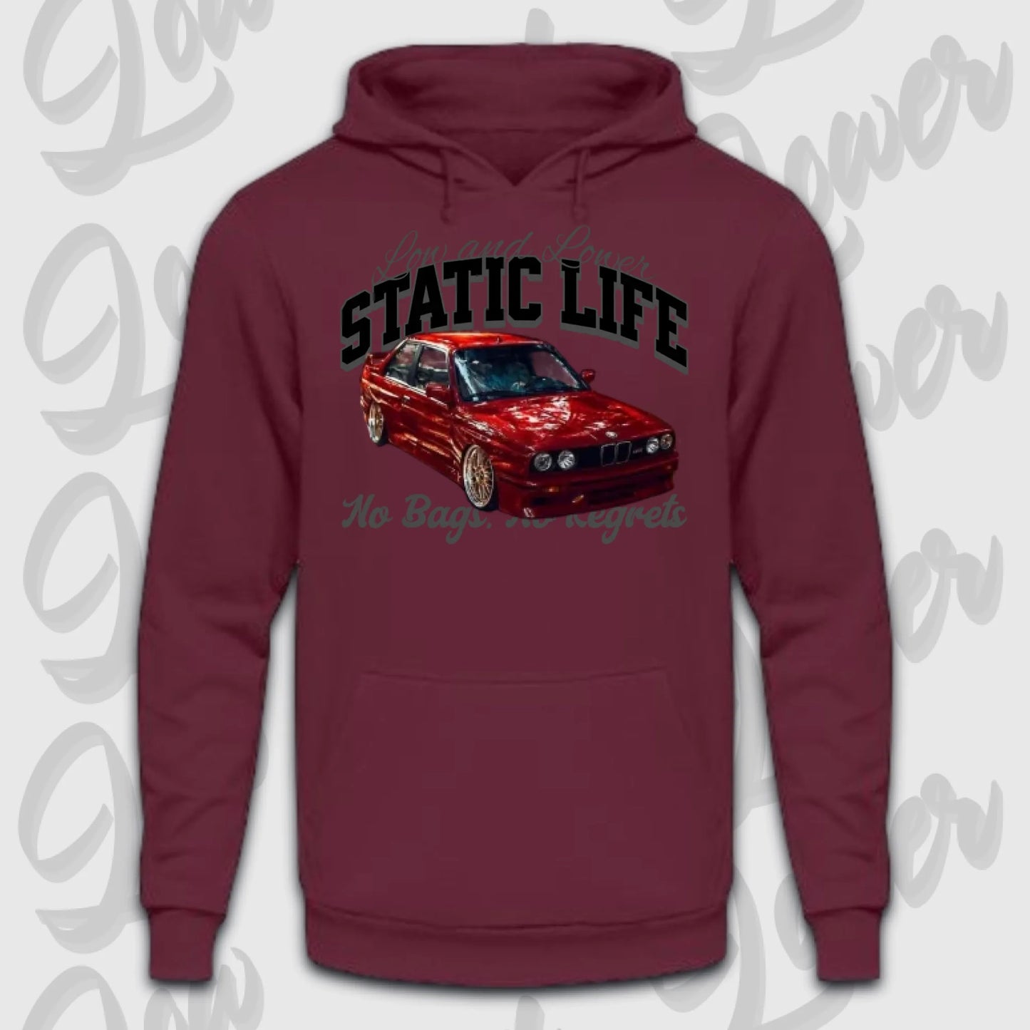 Standard hoodie Burgunds