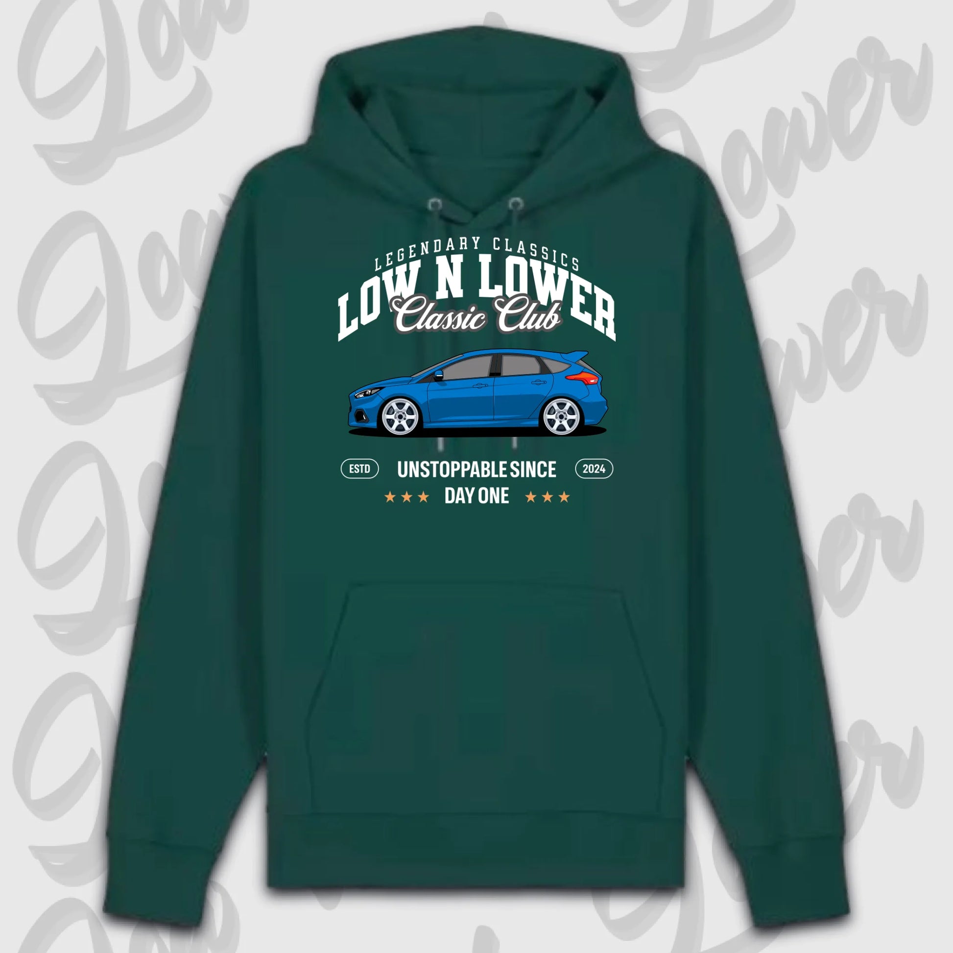 Premium hoodie grün