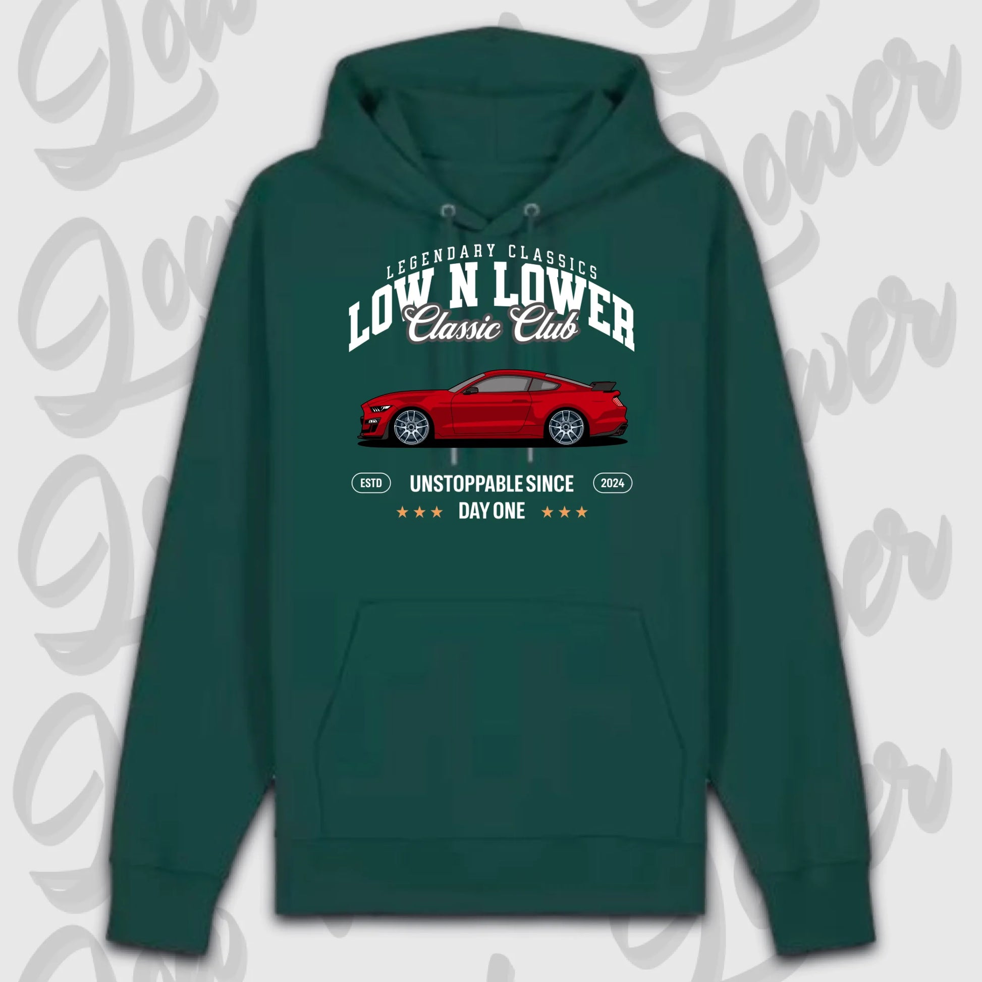 Premium hoodie grün