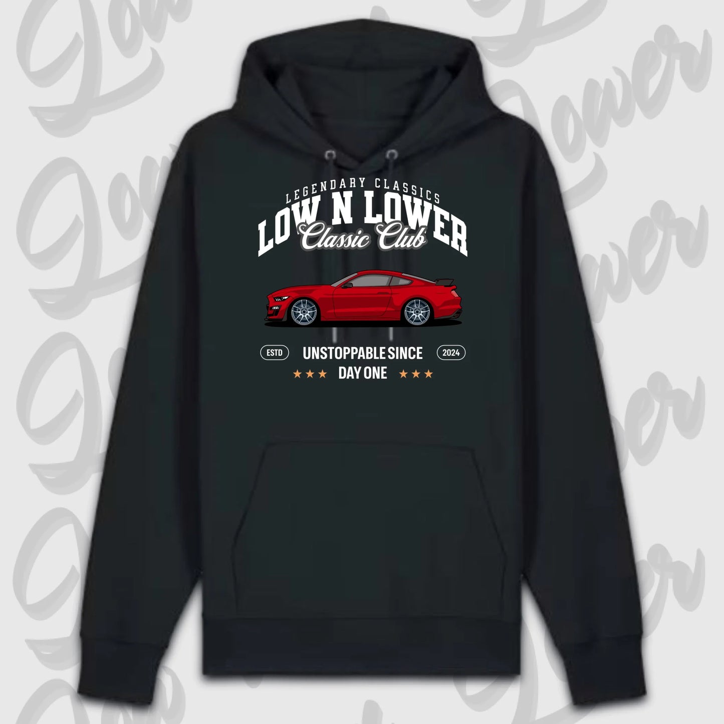 Premium hoodie schwarz