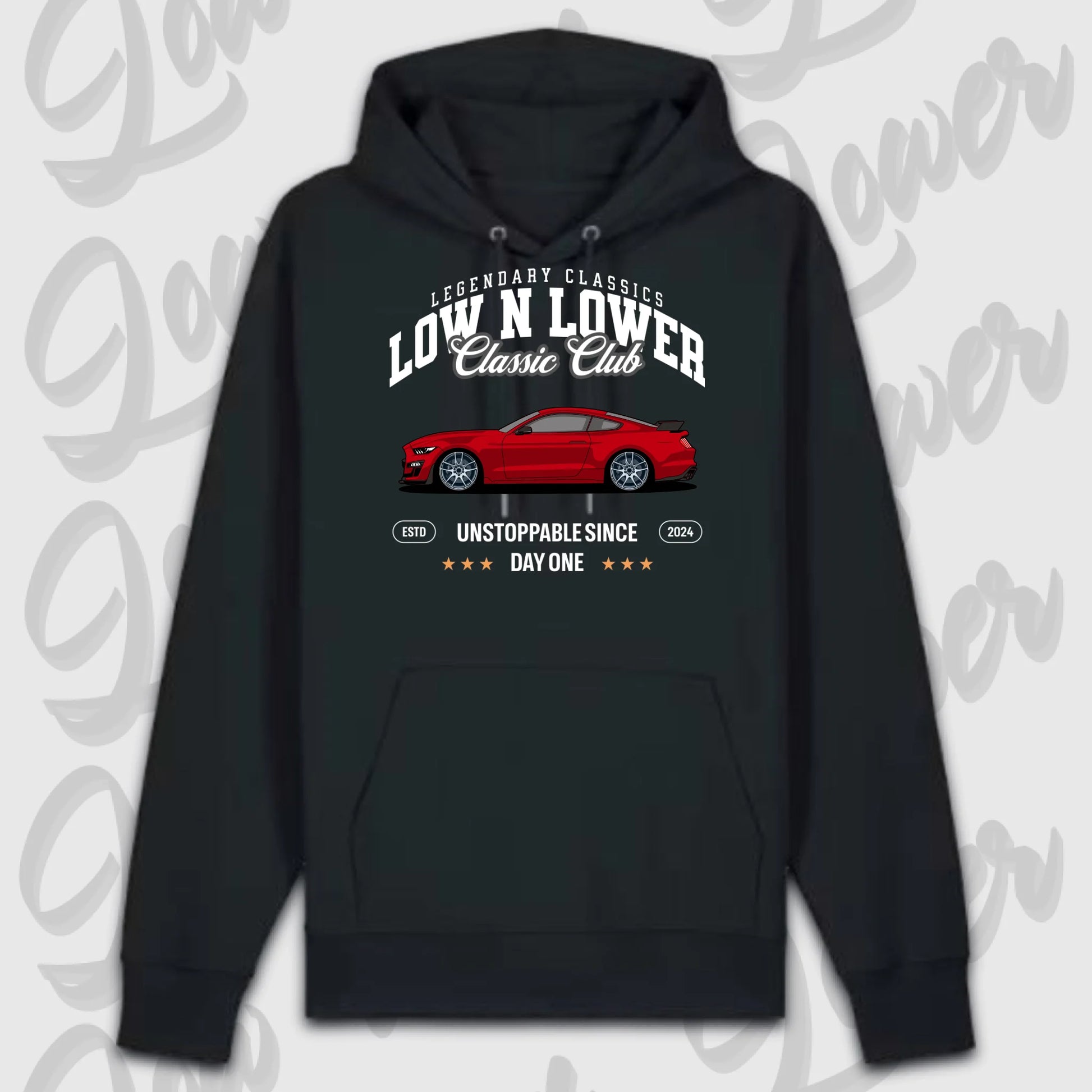 Premium hoodie schwarz