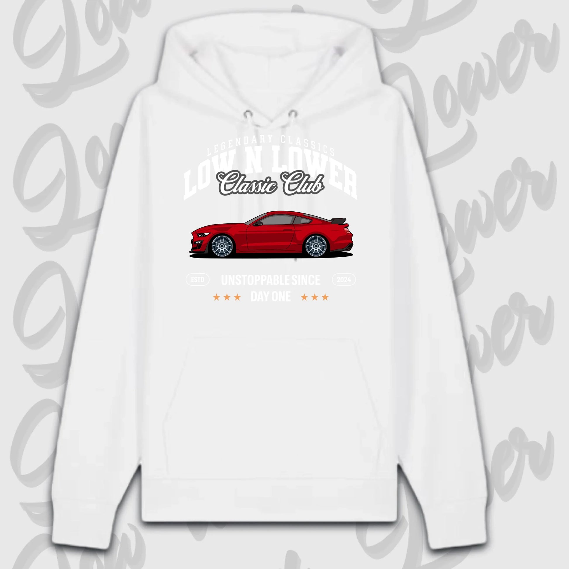 Premium hoodie weiß