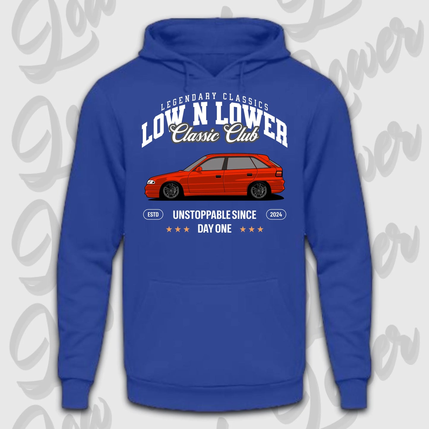 Standard hoodie blau