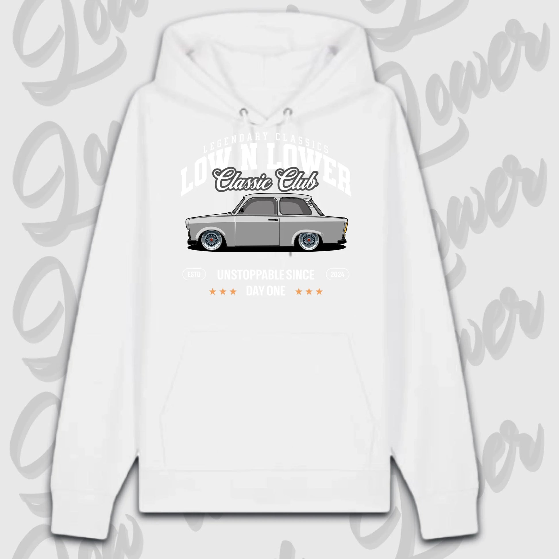 Premium hoodie weiß