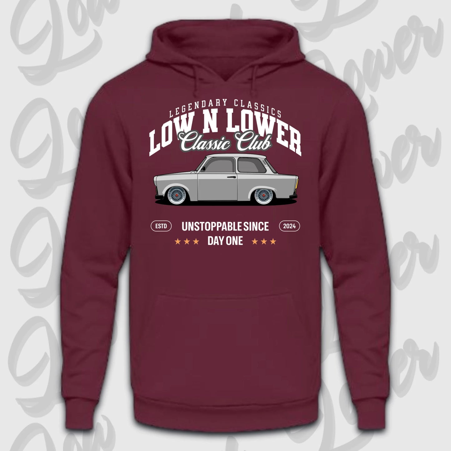 Standard hoodie Burgunds