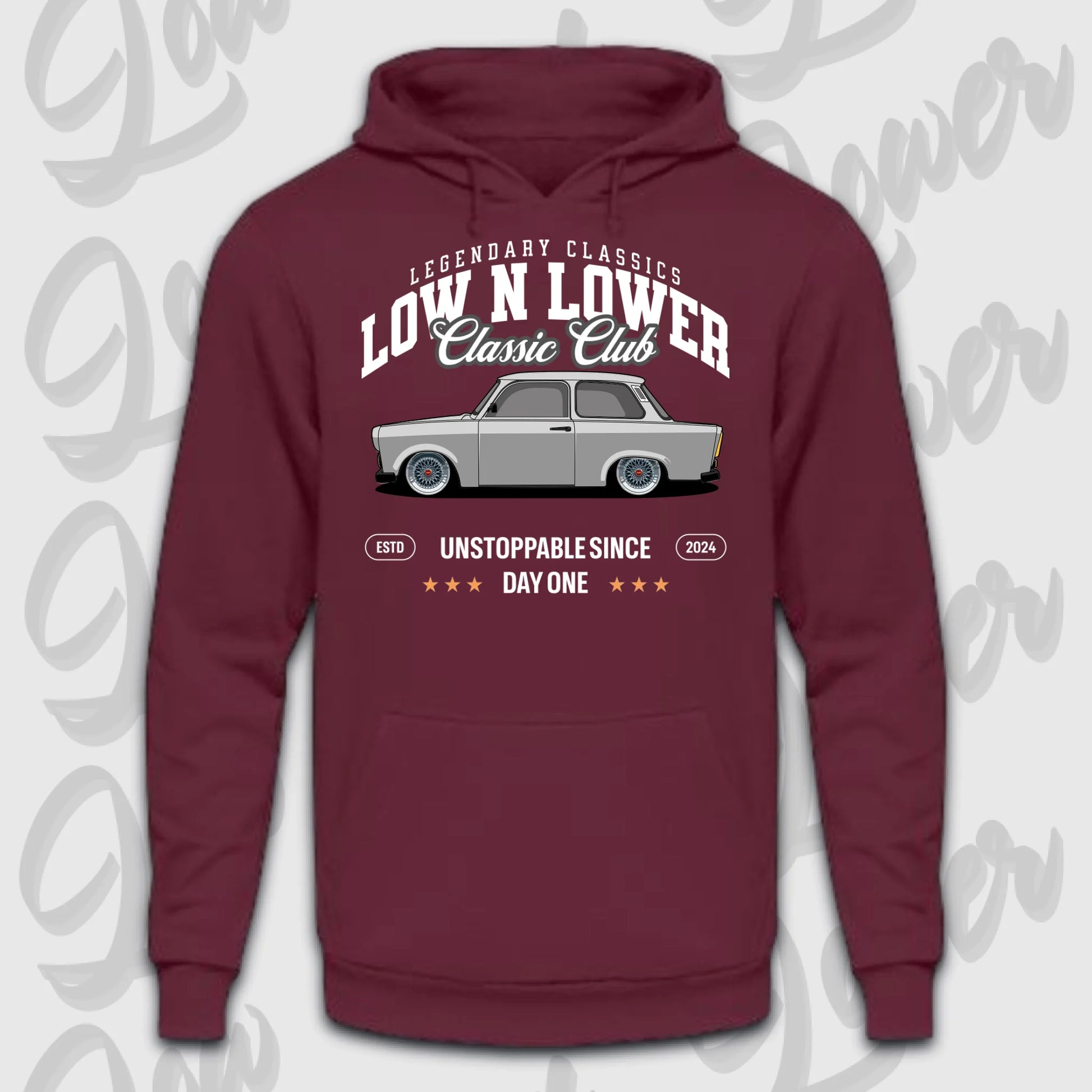 Standard hoodie Burgunds