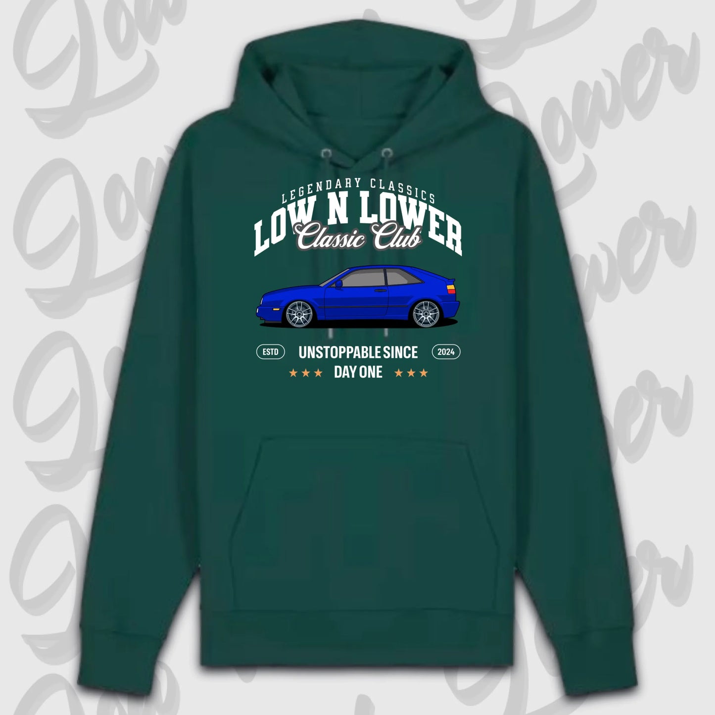 Premium hoodie grün