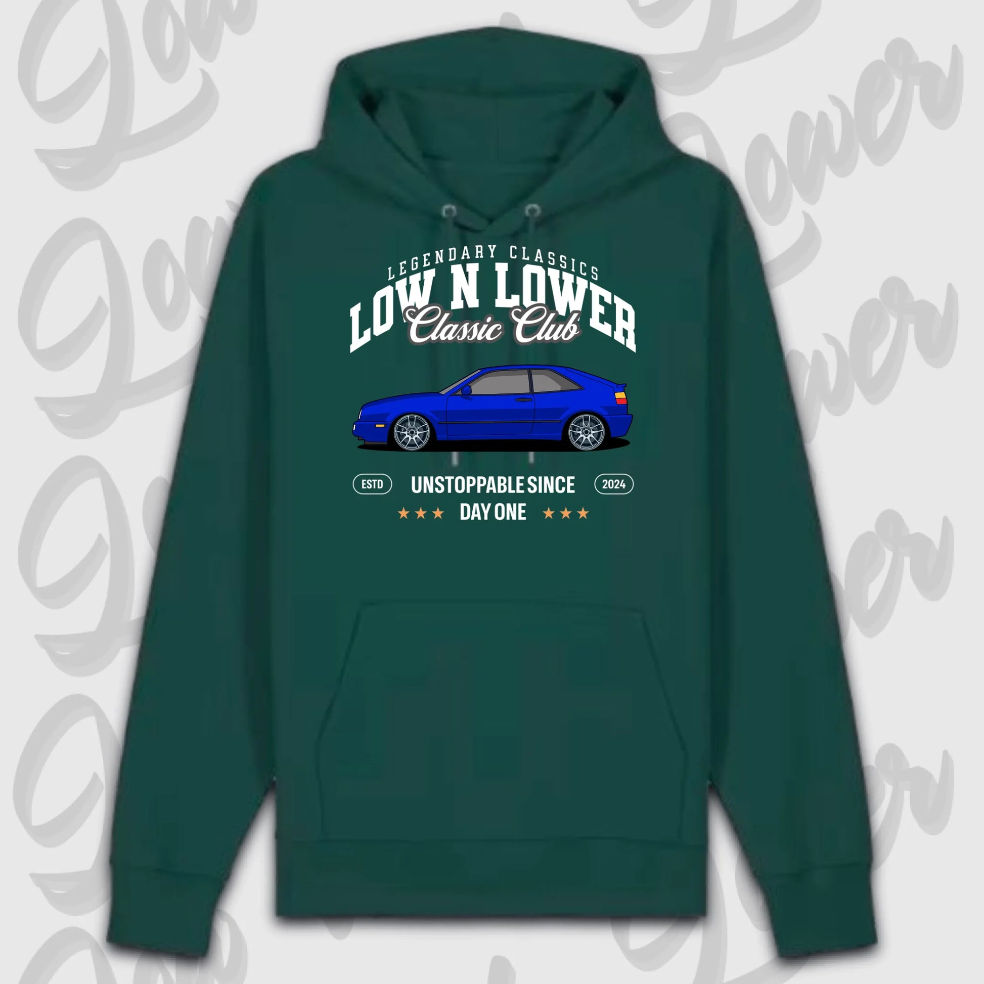 Premium hoodie grün