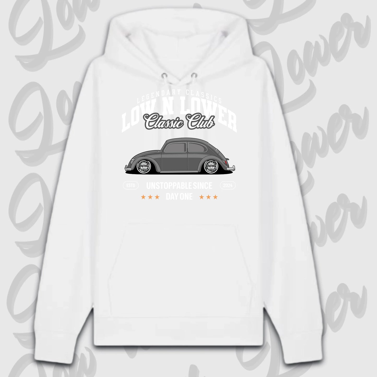 Premium hoodie weiß