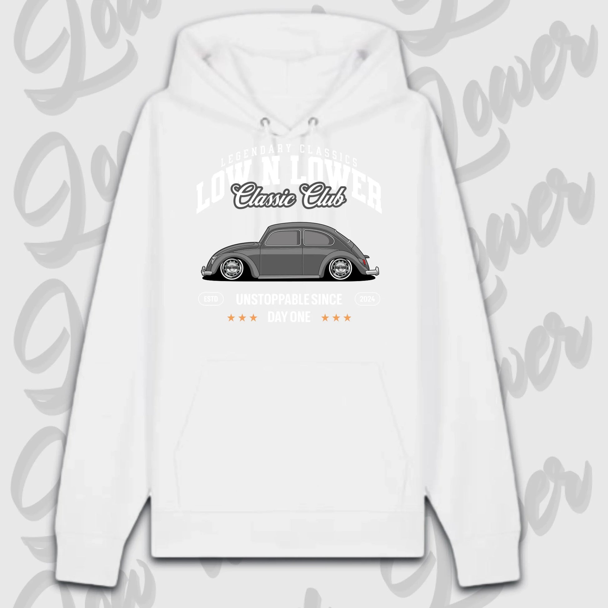 Premium hoodie weiß