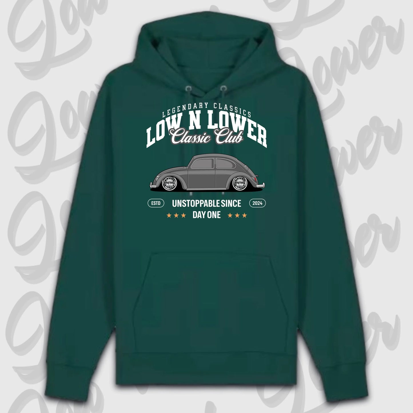 Premium hoodie grün